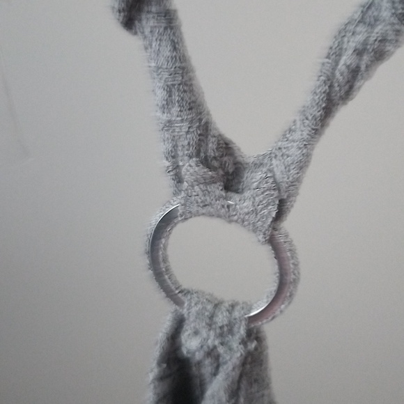 KNIT DRESS HEATHER GRAY - Picture 10 of 10